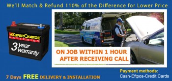 Sydney CAR BATTERY Mobile Replacement Service.