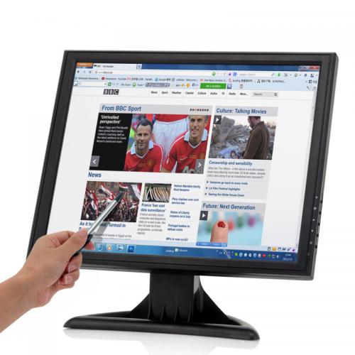 17 Inch High Res Touch Screen LCD 