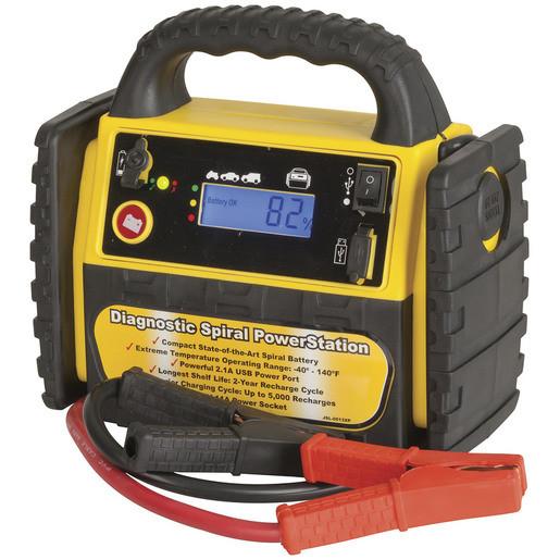 12V 3-in-1 Jump Starter with Spiral Woun