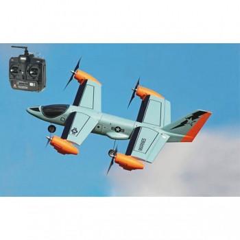 Ares V-Hawk X4 Hybrid RC Plane and QuadC
