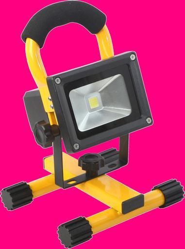10W LED RECHARGEABLE FLOODLIGHT IP65 