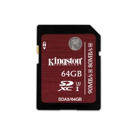 KINGSTON 64GB SDXC UHS-I Speed Class 3 F