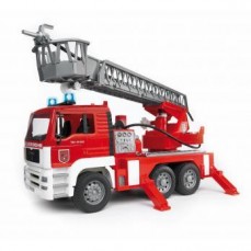 BRUDER MAN FIRE ENGINE WITH SELWING LADD