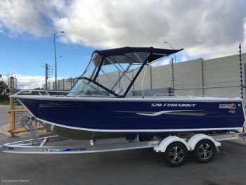 New Quintrex 570 Fishabout