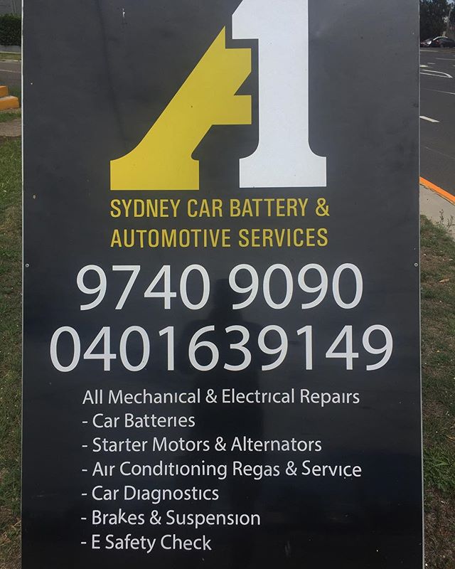 A1 car battery replacement in Sydney 