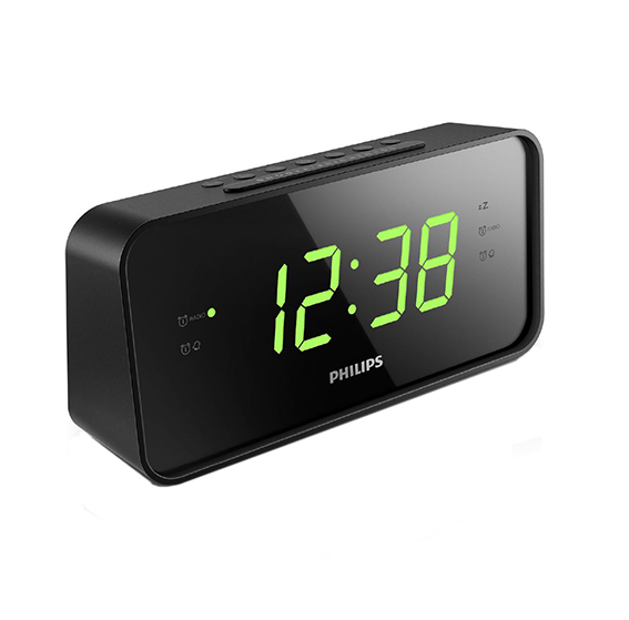 Philips Big Display Alarm Clock Radio
