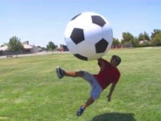 Soccer Ball & Bladder 100cm