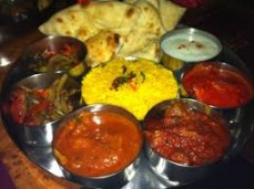 LUNCH TIME THALI - MEAT