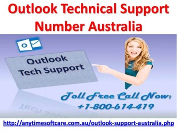  Outlook Technical Support Number Australia 1-800-614-419 | Eradicate Issue