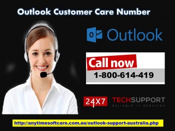 Outlook Customer Care Number | Recover Hacked Account At 1-800-614-419