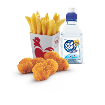 CHEESY NUGGETS MEAL
