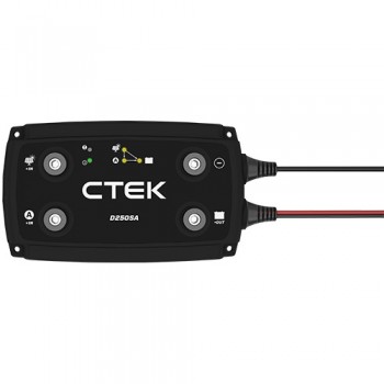 CTEK D250SA dual battery charger dc to d
