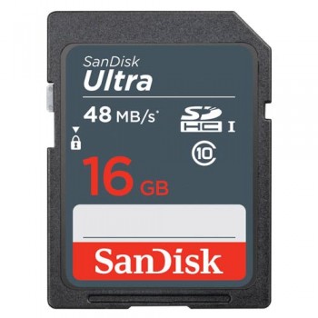 SanDisk Ultra 16GB SDHC UHS-I Class 10 M