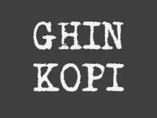 Ghin Kopi