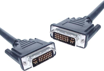 2m DVI-I Dual Link Male to Male Cable