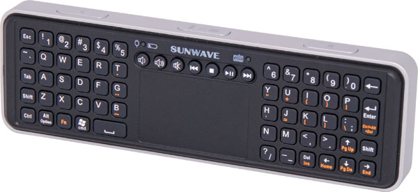 Remote Control Keyboard & Trackpad
