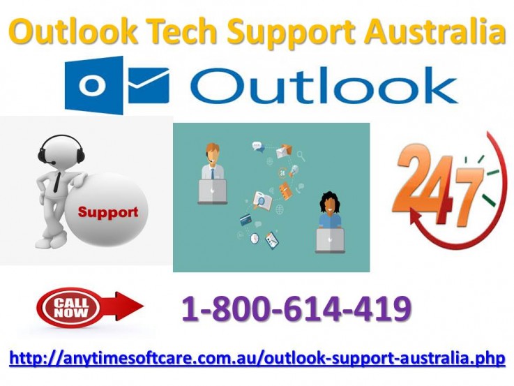 Outlook Tech Support Australia  | Obtain Instant Solution At 1-800-614-419