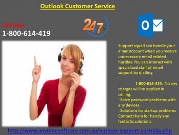 Outlook Customer Service  1-800-614-419|
