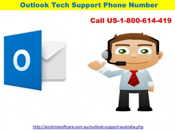 Outlook Tech Support Phone Number  1-800-614-419|Online Support