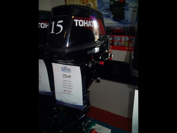 2015 TOHATSU M15D2 FOR SALE