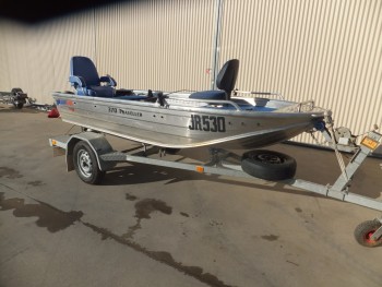 2005 QUINTREX 370 TRAVELLER ALUMINIUM 