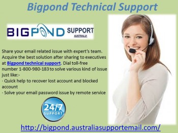 Bigpond Technical Support 1-800-980-183 
