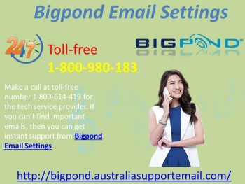 Bigpond Email Settings| Customer Help At 1-800-980-183