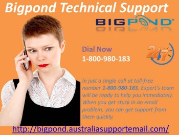 Solve Bigpond Technical Error By Expert Support| 1-800-980-183