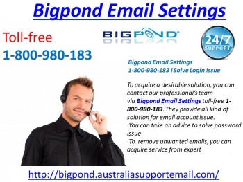 Bigpond Technical Support |Dial Toll-Free 1-800-980-183
