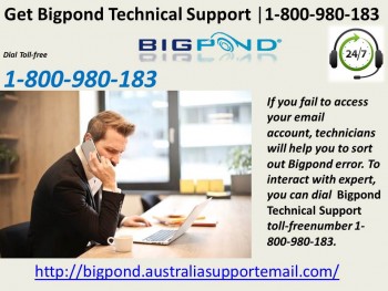 To Acquire Hassle-Free Account, Get Bigpond Technical Support |1-800-980-183