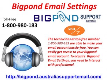 Regain Lost Account | 1-800-980-183  | Bigpond Email Settings  Australia
