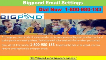 To Improve Bigpond Email Settings| Make A Call At 1-800-980-183