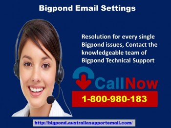Bigpond Email Settings 1-800-980-183|