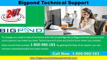 Bigpond Technical Support Forgot Password? Get Help By Dialing 1-800-980-183
