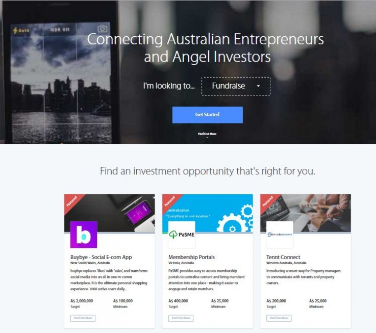 Where can you get entrepreneurial service in Australia?
