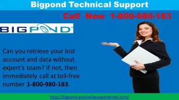 Dial Bigpond  Technical Support 1-800-980-183 To Avoid Gaffes