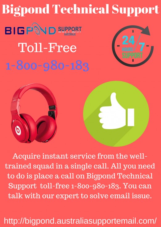 Bigpond Tech Support 1-800-980-183|