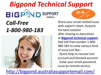 Get Solution At 1-800-980-183 At Bigpond