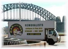 MAN AND HIS VAN REMOVALISTS