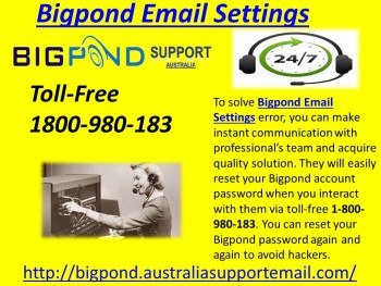 Bigpond Email Settings|1-800-980-183