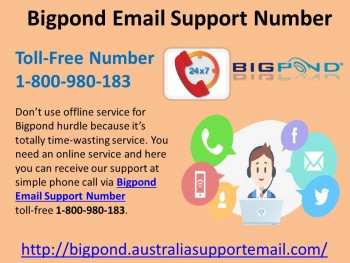 Dial 1-800-980-183 Bigpond Email Support