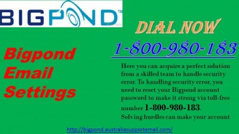 Bigpond Email Settings   Reset Password within a minute|1-800-980-183