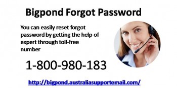 Bigpond Forgot Password? Don’t take Risk Take Help 1-800-980-183