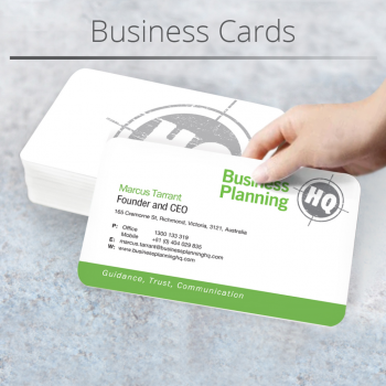 Emerald Print   business card design
