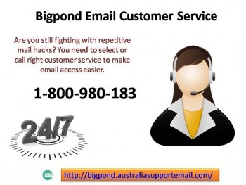 Achieve Help For Bigpond Email Customer Service 1-800-980-183