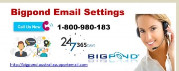 Bigpond Email Settings 1-800-980-183 