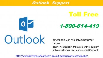 Online Support| 1-800-614-419 Outlook Support         