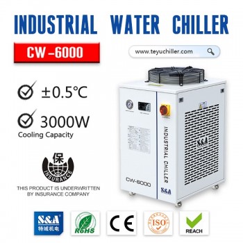 S&A recirculating water chiller CW-6000