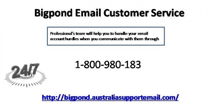 Easy Service For Email Customer 1-800-980-183 Bigpond Support