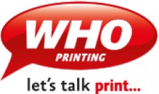 WHO Printing business card holder